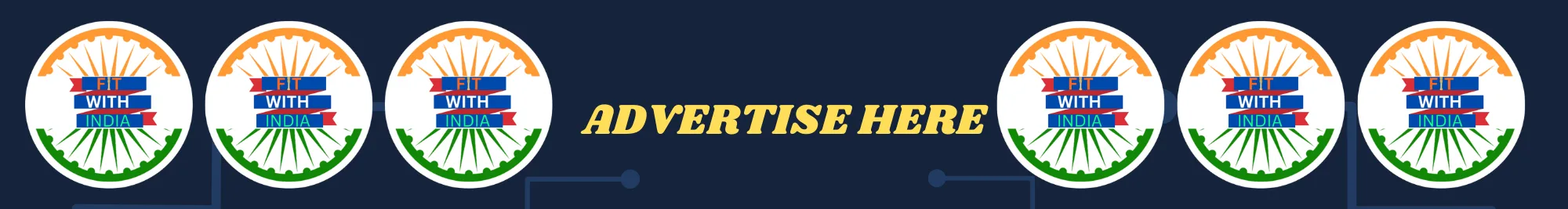 Advertise here #FIT WITH INDIA